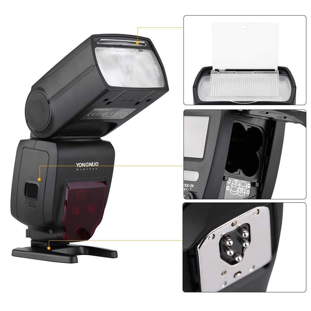 YONGNUO YN685(3本) + YN685(送信機) YONGNUO YN685 II GN60 TTL HSS Flash For Canon/Nikon Camera